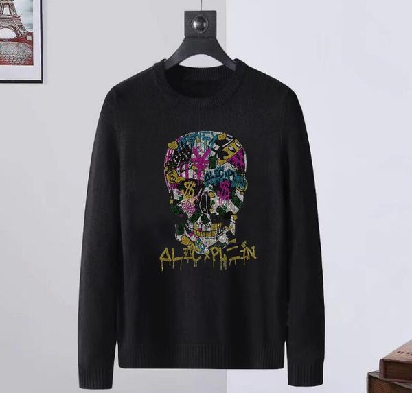 

2023 new designersweaters long sleeve winter men's sweater, White;black