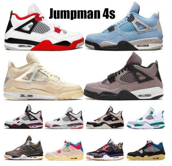 

basketball shoes womens trainers sports sneakers military black cat red thunder university blue infrared white oreo sail with box jumpman 4