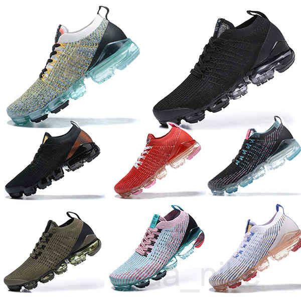 

running shoes sneakers trainer fly 2.0 knit cushion sports new vapores fk moc men women egp4, Black