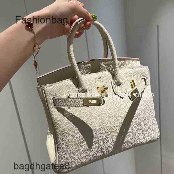 

leather birkins bags designer shoulder cow bag quality hermee handbag gr0y