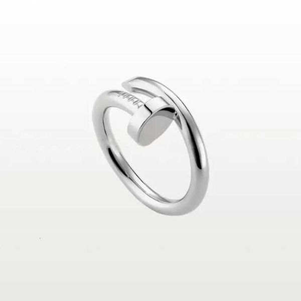 

band rings new designer design titanium ring classic jewelry men and women couple rings modern style bandhhe6, Silver