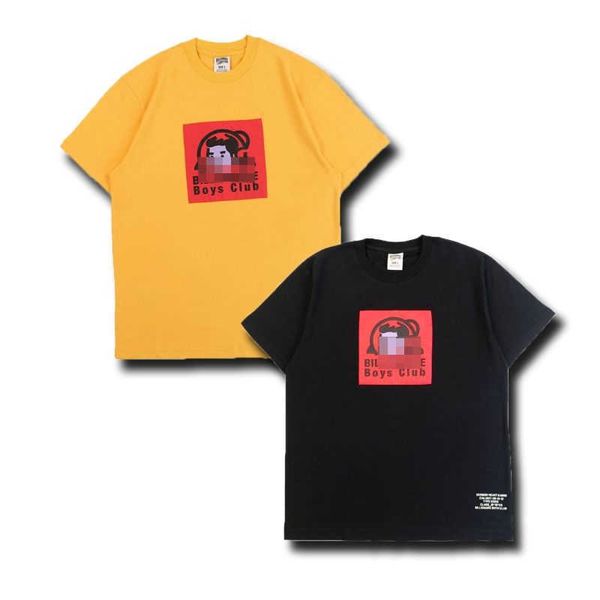 

designer t shirt mens sweatshirt bbc print short sleeve tshirt men women american hip hop loose pullover tee oversize t-shirt b667, White;black