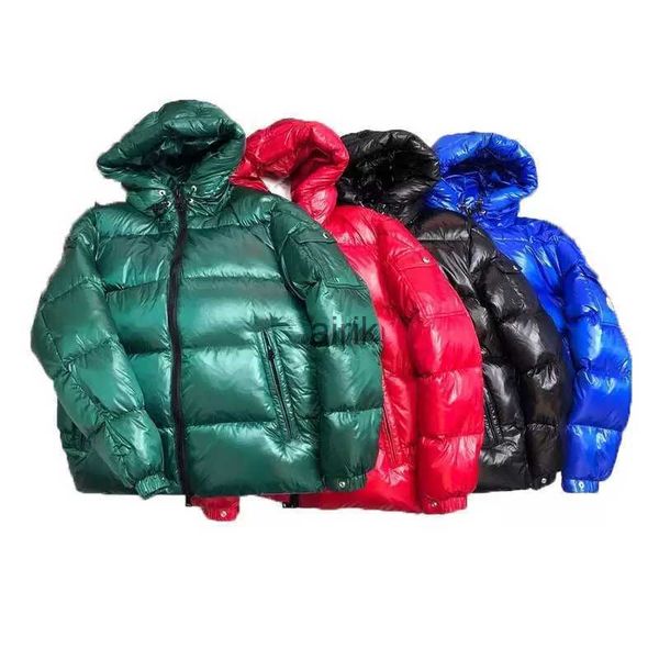 

designer luxury down jacket women fur ruff monc classic fashion and multi function essential hoodies mens monclair jackets winter warm cloth, Black