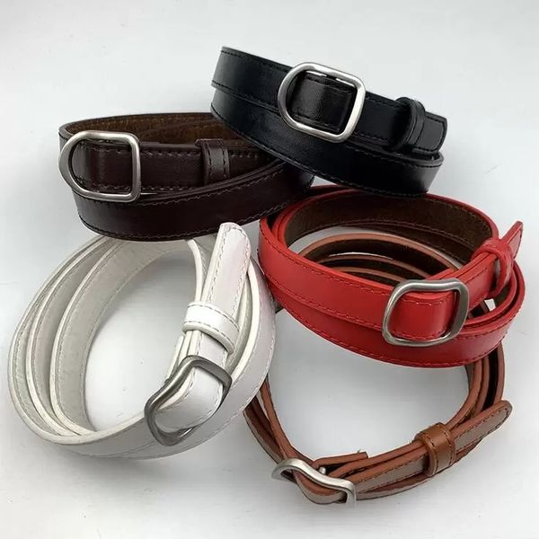 

2023 belt fashion big buckle belt luxury designer men women belts womens leather mens man, Black;brown