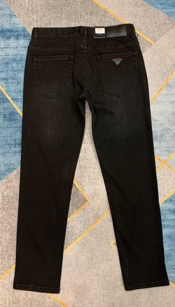 

jeans men's autumn and winter 2023 pants casual denim loose straight fity, Blue