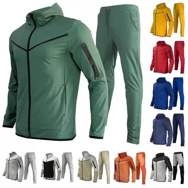 

tech fleece mens sports pants hoodies jackets space cotton trousers womens tracksuit bottoms man joggers running pant mixedcolors, Black