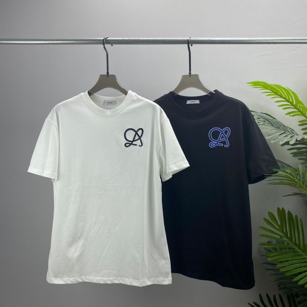 

men's plus tees polos round neck embroidered and printed polar style summer wear with street pure cotton 2wx, Black;brown