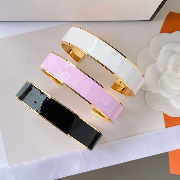 

Fashion Multicolor Open Bangle Adjustable Humanized Design Bracelet Lovely Pink Selected Gift Female Friend Charm Exquisite Premium Jewelry Accessories
