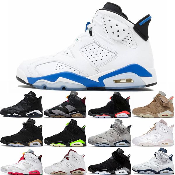 

popular sneakers 6 6s basketball shoes men bordeaux bred black cat defining moment electric green georgetown hare olive sports blue sports