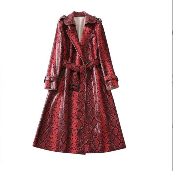 

10221 xxl 2022 autumn women's jackets coat long sleeve crew neck polyester red fashion womens clothes as, Black;brown