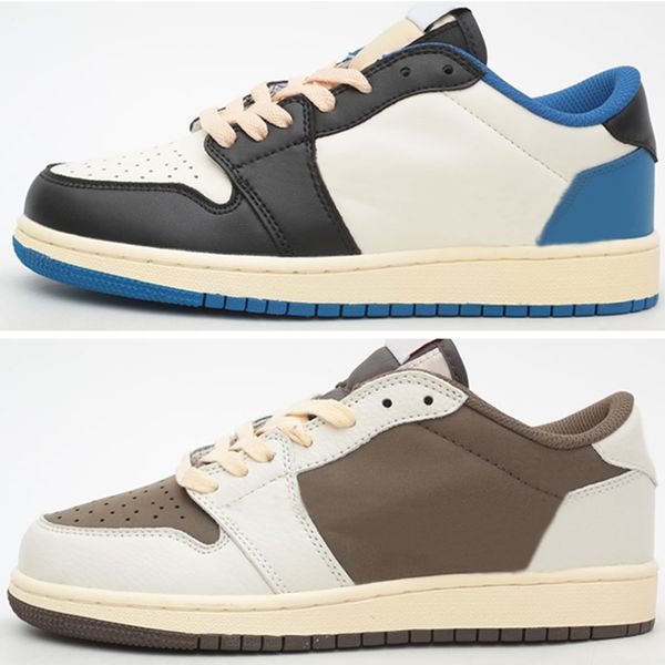 

reverse mocha grey black beige military blue 1 1s low og basketball shoes men women design sports sneakers size eur 36-46 2022