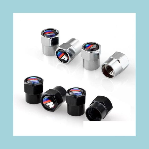 

wheel bolt nut 4pcs m emblem car tire vae cap tyre air bolt stems caps dustproof er for drop delivery 2022 mobiles motorcycles par dh6ru