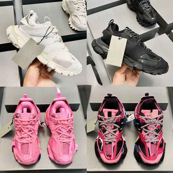 

brand casual shoes designer design third generation thick soled sports and leisure shoes thick soled breathable men's and women's, Black