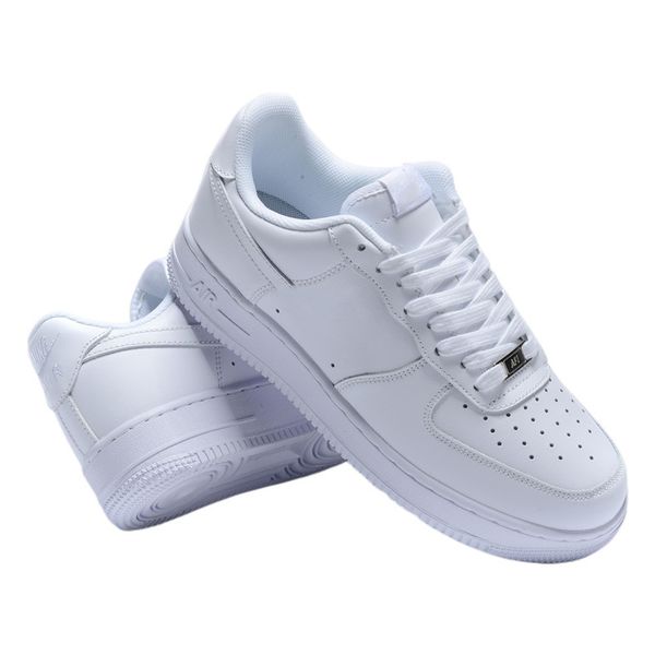

2022 new classic men forces 1 running shoes one skate air low white black wheat man women sneakers cut mens shadow triple mid platform women