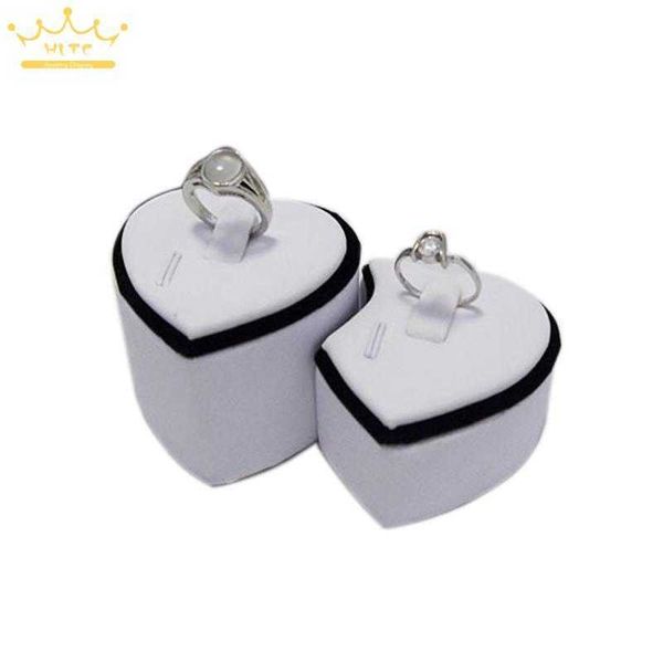 

jewelry boxes classical display ring stands holder diy organizer kit of 3 lovers' tray l221021, Black;white