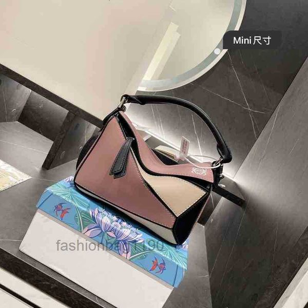 

women shoulder bag loewss designer 2022 handbags cow leather geometric portable single high-capacity brand mini yenuphz