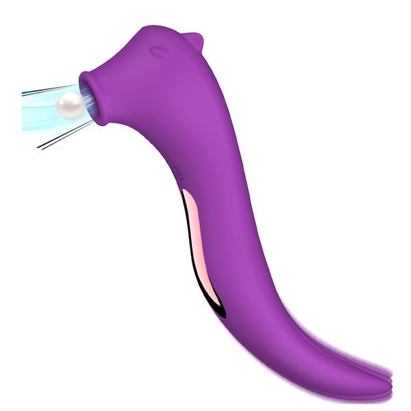 

costumes clitoral sucking vibrator dildo g-spot stimulator nipple clit sucker 10 vibration &amp suction patterns waterproof women t, Black