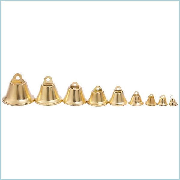 

charms metal charms christmas bell party decoration jingle bells xmas tree small pendants new year santa claus celebrate drop delive dhewf, Bronze;silver