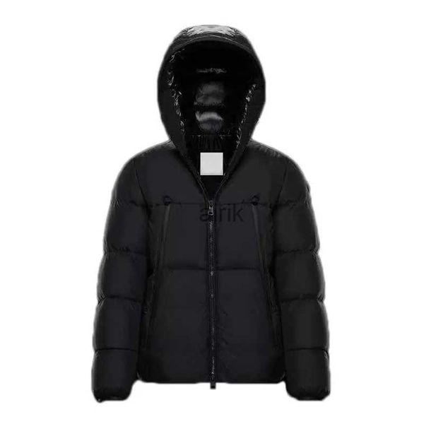 

designer luxury down jacket women fur ruff monc classic fashion and multi function essential hoodies mens monclair jackets winter warm cloth, Black