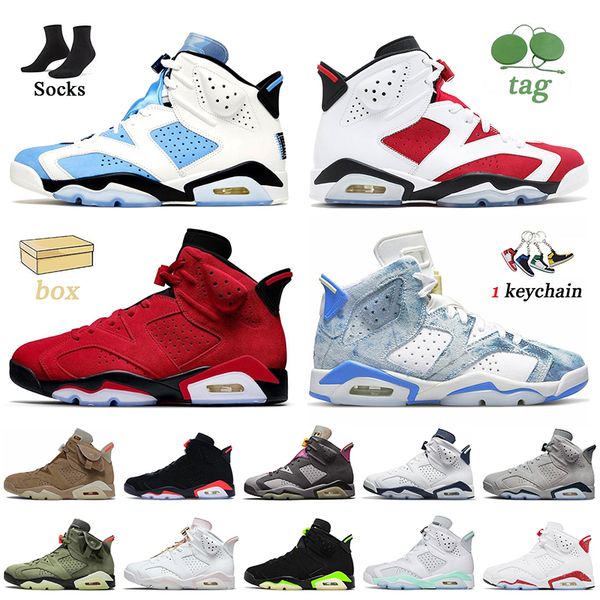 

outdoor sports jumpman 6 basketball shoes 6s unc carmine toro denim georgetown black infrared mint foam bordeaux gold hoops midnight navy