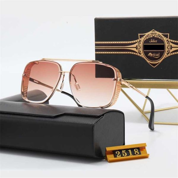 

fashion mens sunglasses new sunglasses designer woman punk style uv400 large square metal glasses frame black lacquer brown luxury 7 colors, White;black