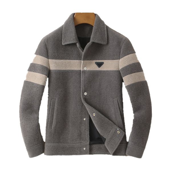 

men's jacket coat mink down casual coat slim thickened m-3xl, Black;brown