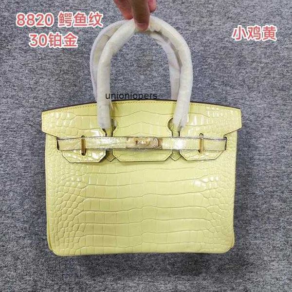 

designers handbags herme birkin designer 30cm 4-color alligator bag autumn new handbag 8820 large capacity ayw
