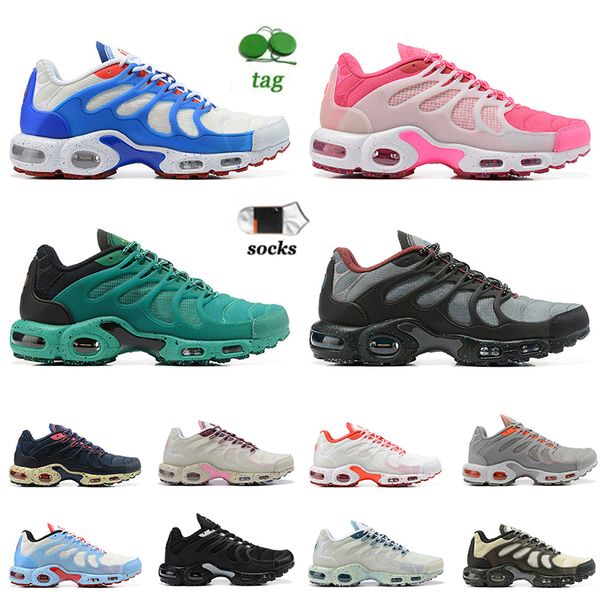 

original men women plus tn terrascape running shoes designer tns tuned tnplus mx black metallic gold deep grey pink mint green sky blue jogg