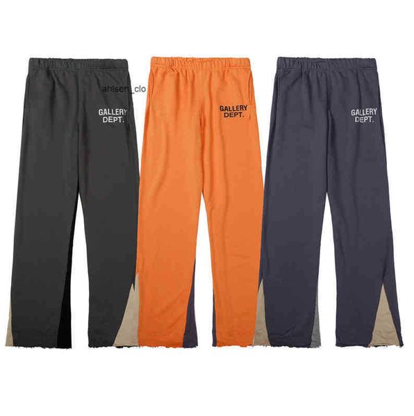 

trendy galleryes classic pants dept street los high angeles pant with straight stitch, Black