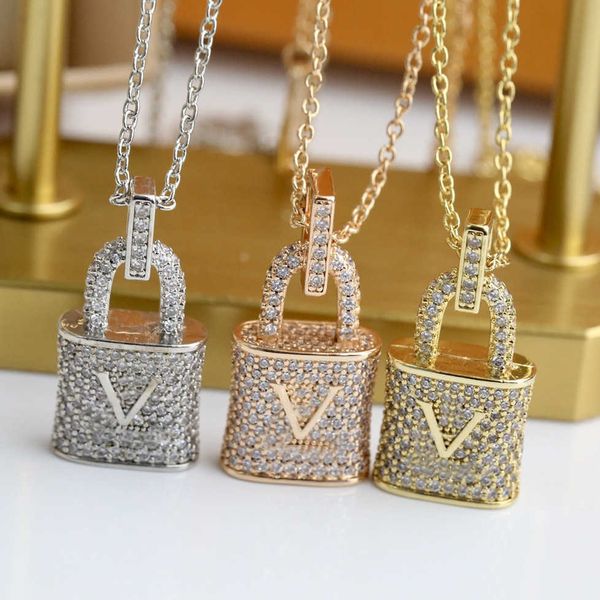 

luxury pendant necklaces fashion for man woman designer women party wedding lovers gift fashion jewelry, Silver