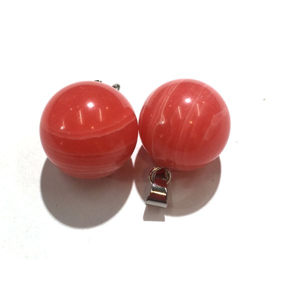 

fashion chakra round stone pendants mixed healing crystal carnelian gemstone charms for necklace jewelry, Silver