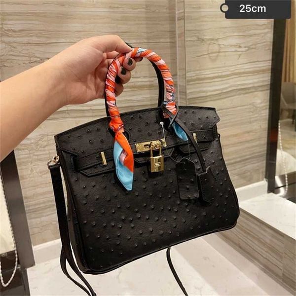 

genuine totes herme bags birkins women luxury designers handbags leather 25cm one shoulder ladies bag with logo
