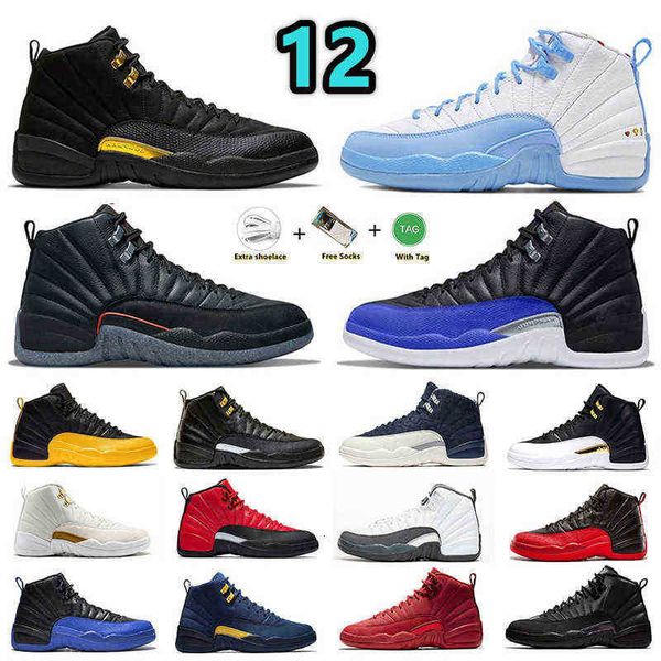 

mens 12 12s basketball shoes hyper royal university blue black taxi dark concord game gold utility royalty men trainers