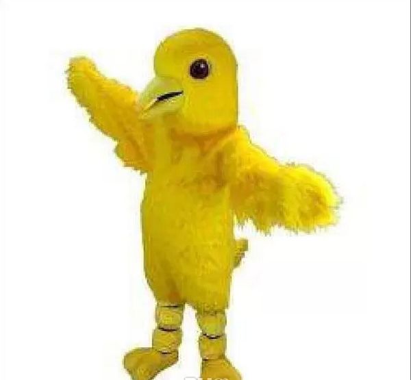 

yellow chicken mascot costume halloween christmas birthday celebration carnival dress full body props outfit, Red;yellow