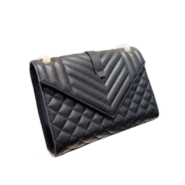 

designer bags black shoulder crossbody luxury women chain handbag wholesale replica handbag gold logo with dust bag tote 03