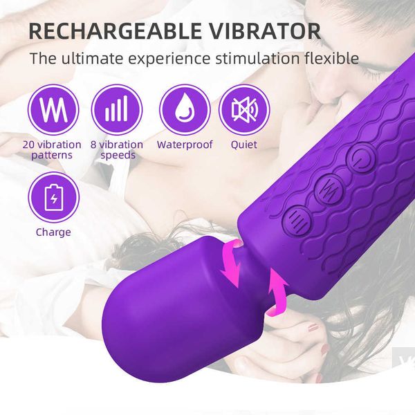 

toys massager draimior powerful magic wand vibrators for women clitoris stimulator av stick g spot female masturbator toys