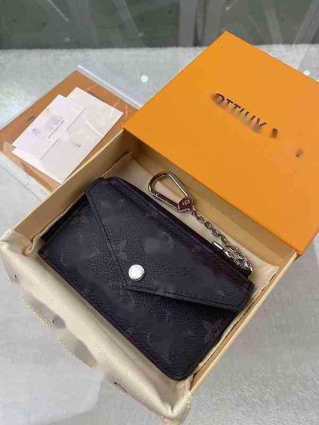 

designer wallet m69431 key real leather chain compact pouches long wallets card holders cases purse clutches evening
