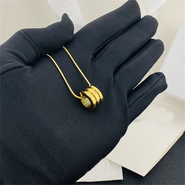 

fashion pendants jewellery gold chain jewelry for women luxury brand designer necklace couple wedding necklaces exquisite friendship pendant, Silver