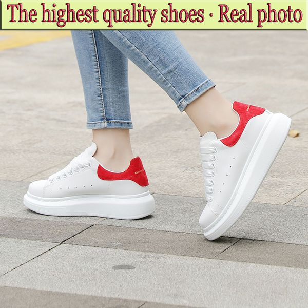 

2023 designer alexander sneakers casual shoes chaussures luxury men platform black suede triple white pink rainbow mens womens outdoor train