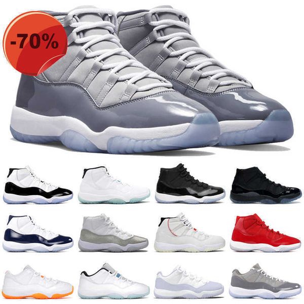 

2022 jumpman 11 basketball shoes men women 11s midnight navy cool grey 25th anniversary bred concord 45 legend blue mens trainers sport
