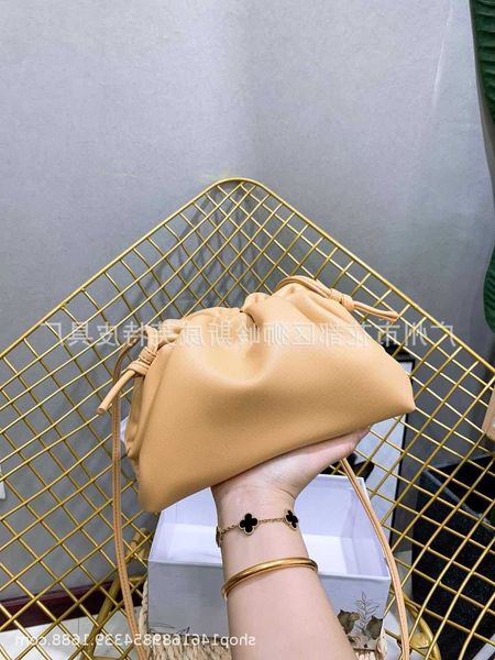 

totes bags fold cloud dinner hand style dumpling one shoulder messenger bag