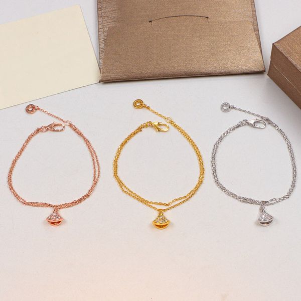 

fashion luxury jewelry chain bracelet designers fan shape divas dream bracelets diamonds small skirt female elegant jewelry for valentines d, Black