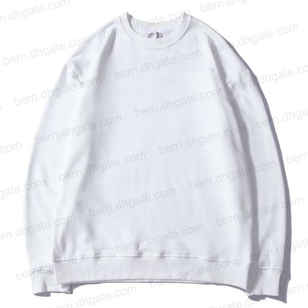 

fashion letter logo long sleeve sweatshirts couple's round neck pullover sweater for women or men black and whitewy10061