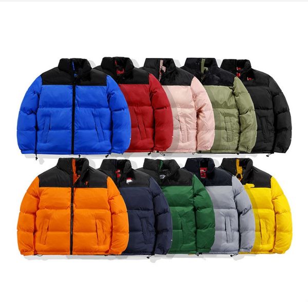 

mens designer down jackets parka womens letter printing mens parkas winter couples clothing coat outerwear puffer jacket for male size m-3xl, Black