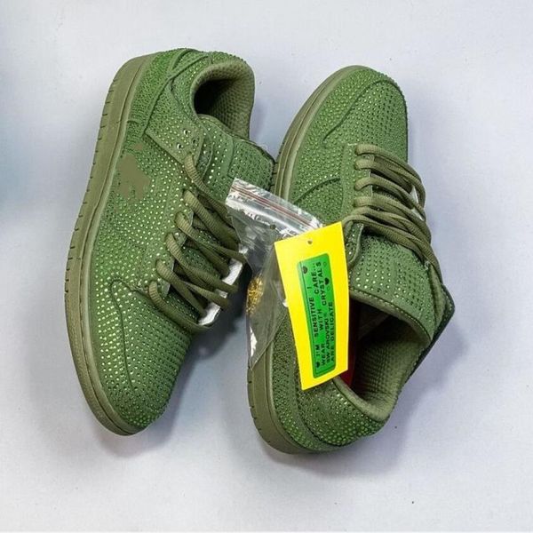 

low pure platinum flat shoes cactus plant flea market x swarovski size ship