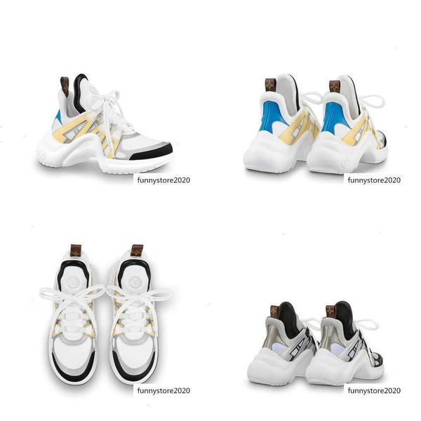 

shoes hiking footwear men letter couples mesh leather casual sports archlight sneaker 35-46 with