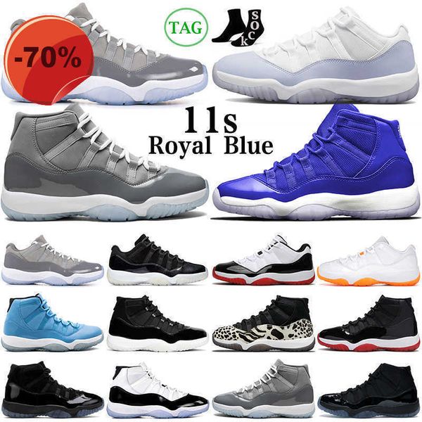 

wholesale 11 basketball shoes 11s men women royal blue cool grey cap and gown cherry pantone pure violet concord gamma blue mens trainers