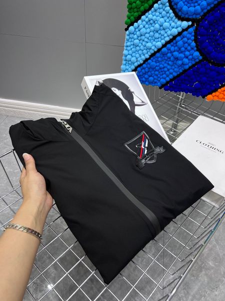 

men's jacket spring fall 2021 new fashion brand double-sided wearable jacket hoodie fabric is very soft 011, Black;brown