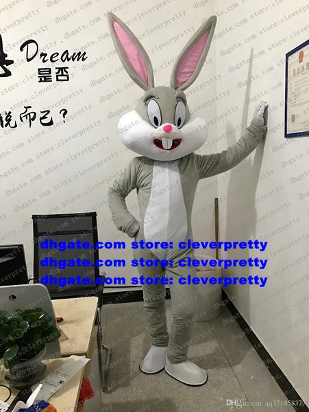 

bugs bunny rabbit mascot costume cartoon character outfit suit brand name promotion birthday congratulations cx2038, Red;yellow