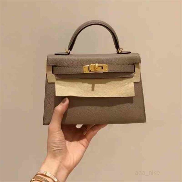 

handbags herms kely bags designer women real leather women's small square one shoulder slant cross portable ruy1